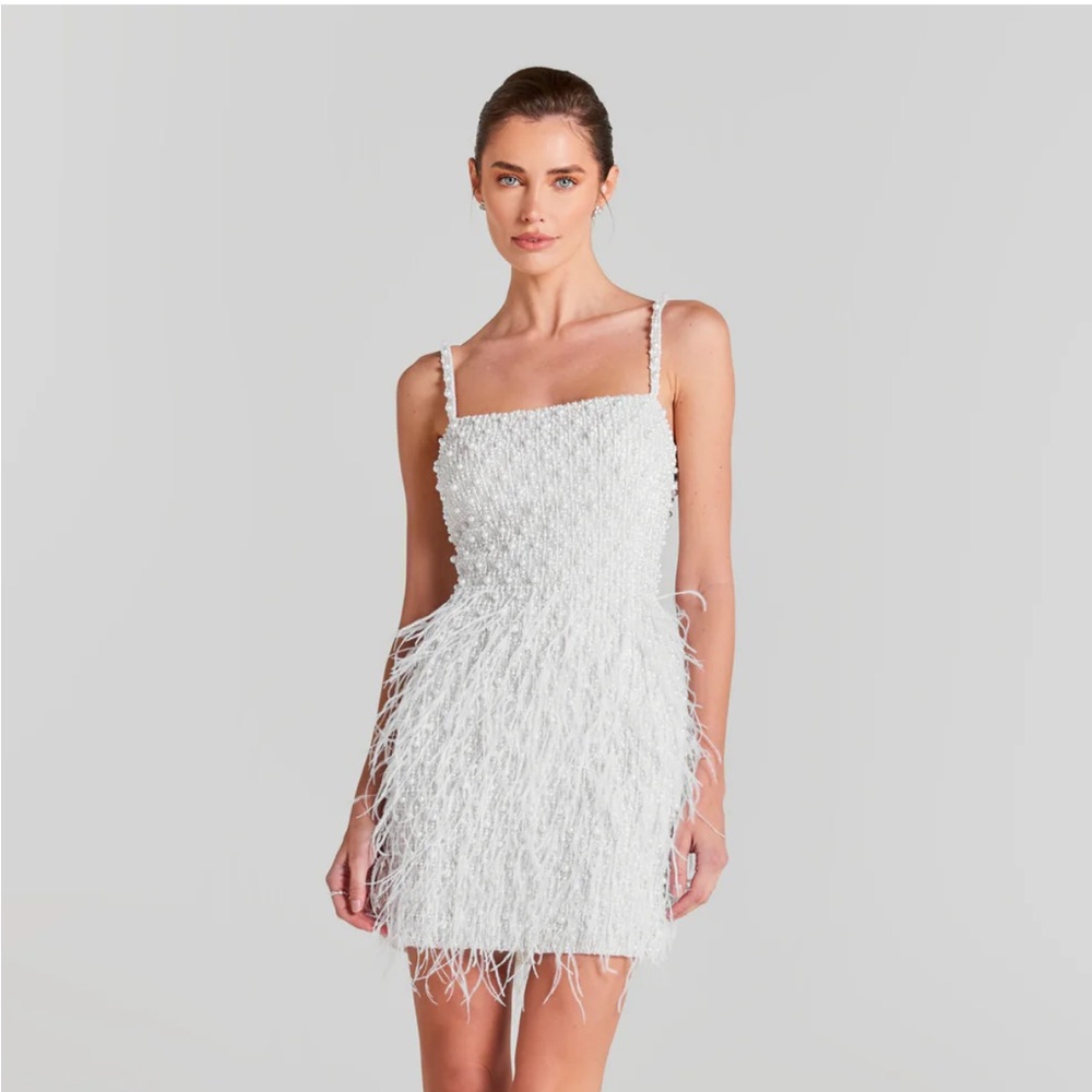 NADINE MERABI Carrie White Dress